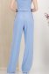 Pantaloni lungi din stofa premium elastica albastru-deschis evazati cu buzunare laterale - StarShinerS 4 - StarShinerS.ro