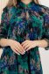 Rochie din voal multicolora midi clos cu elastic in talie - StarShinerS 6 - StarShinerS.ro