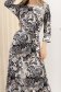 Crno haljina midi cloche 4 - StarShinerS.hr