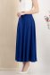 Fusta din lycra albastra midi in clos cu elastic in talie 4 - StarShinerS.ro