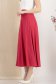Fusta din lycra fuchsia midi in clos cu elastic in talie 3 - StarShinerS.ro