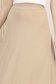 Fusta din lycra crem midi in clos cu elastic in talie 5 - StarShinerS.ro