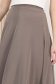 Fusta din lycra bej midi in clos cu elastic in talie 6 - StarShinerS.ro