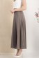 Fusta din lycra bej midi in clos cu elastic in talie 4 - StarShinerS.ro