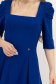 StarShinerS tamno plava haljina krep midi cloche 6 - StarShinerS.hr