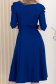 StarShinerS tamno plava haljina krep midi cloche 5 - StarShinerS.hr