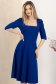 StarShinerS tamno plava haljina krep midi cloche 2 - StarShinerS.hr