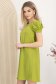 Rochie din crep verde lime scurta cu croi larg - StarShinerS 2 - StarShinerS.ro