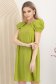 Rochie din crep verde lime scurta cu croi larg - StarShinerS 3 - StarShinerS.ro