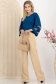 Bluza dama din lycra albastru petrol cu croi larg si maneci decorative 3 - StarShinerS.ro