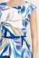 Rochie din stofa elastica albastra in clos cu accesoriu tip curea 7 - StarShinerS.ro