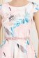 Rochie din stofa elastica roz-deschis in clos cu accesoriu tip curea 6 - StarShinerS.ro