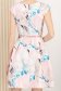 Rochie din stofa elastica roz-deschis in clos cu accesoriu tip curea 5 - StarShinerS.ro