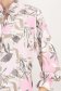 Bluza dama din material subtire matasos roz-deschis cu croi larg - StarShinerS 7 - StarShinerS.ro
