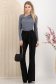 Body din lycra gri mulat cu drapaje laterale 3 - StarShinerS.ro