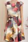 Rochie din stofa elastica visinie scurta cu pliuri si accesoriu tip curea 4 - StarShinerS.ro