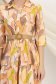 Rochie tip camasa din material subtire midi cu accesoriu tip curea 6 - StarShinerS.ro