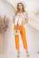Bluza dama din material subtire tip in alba cu croi larg si detalii brodate 3 - StarShinerS.ro