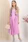Roza haljina midi cloche 1 - StarShinerS.hr