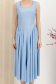 Rochie din lycra albastru-deschis midi in clos 5 - StarShinerS.ro