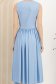 Rochie din lycra albastru-deschis midi in clos 6 - StarShinerS.ro