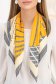 Oranžová esarfa tekutý materiál 3 - StarShinerS.cz