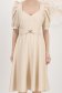 StarShinerS nude haljina midi tkanine cloche 4 - StarShinerS.hr