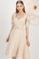 StarShinerS nude haljina midi tkanine cloche 1 - StarShinerS.hr