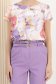 Bluza dama din georgette roz cu croi larg si elastic in talie 4 - StarShinerS.ro