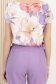 Bluza dama din georgette roz cu croi larg si elastic in talie 5 - StarShinerS.ro