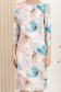 Rochie din jersey roz pudra pana la genunchi cu un croi drept 4 - StarShinerS.ro