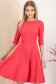 StarShinerS roza haljina midi cloche georgette 1 - StarShinerS.hr