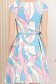 Rochie din stofa elastica scurta cu pliuri si accesoriu tip curea 5 - StarShinerS.ro