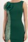 Rochie tip sirena din crep si paiete verde cu detaliu pe umar - StarShinerS 6 - StarShinerS.ro