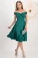 StarShinerS zelen haljina taft midi cloche 4 - StarShinerS.hr
