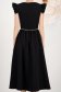 StarShinerS crno haljina midi tkanine cloche 5 - StarShinerS.hr