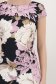 Rochie din stofa elastica scurta cu un croi drept si imprimeu floral 6 - StarShinerS.ro