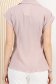 Bluza dama din material subtire matasos roz pudra cu croi larg - StarShinerS 5 - StarShinerS.ro