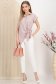 Bluza dama din material subtire matasos roz pudra cu croi larg - StarShinerS 3 - StarShinerS.ro