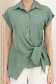 Bluza dama din material subtire matasos mint cu croi larg - StarShinerS 4 - StarShinerS.ro