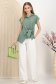 Bluza dama din material subtire matasos mint cu croi larg - StarShinerS 3 - StarShinerS.ro