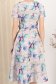 Rochie din stofa elastica midi in clos accesorizata cu cordon si buzunare laterale 5 - StarShinerS.ro