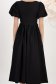 StarShinerS crno haljina midi tkanine cloche 5 - StarShinerS.hr