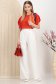Bluza dama din georgette rosie cu croi larg si maneca scurta tip fundita- StarShinerS 3 - StarShinerS.ro
