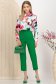Camasa dama din material subtire matasos cu croi larg imprimata floral 3 - StarShinerS.ro
