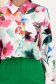 Camasa dama din material subtire matasos cu croi larg imprimata floral 6 - StarShinerS.ro
