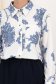 Camasa dama din material subtire matasos cu croi larg imprimata floral 6 - StarShinerS.ro