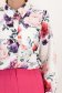 Camasa dama din material subtire matasos cu croi larg imprimata floral 6 - StarShinerS.ro