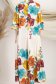 Rochie tip camasa din satin imprimat midi cu croi larg si buzunare laterale 5 - StarShinerS.ro