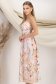 Roza haljina midi cloche tanki materijal 2 - StarShinerS.hr